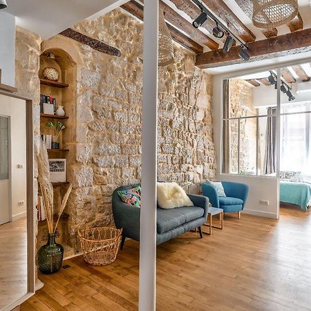 New Stunning 4 Bdrs Apt, With Ac - Le Marais 파리 외부 사진