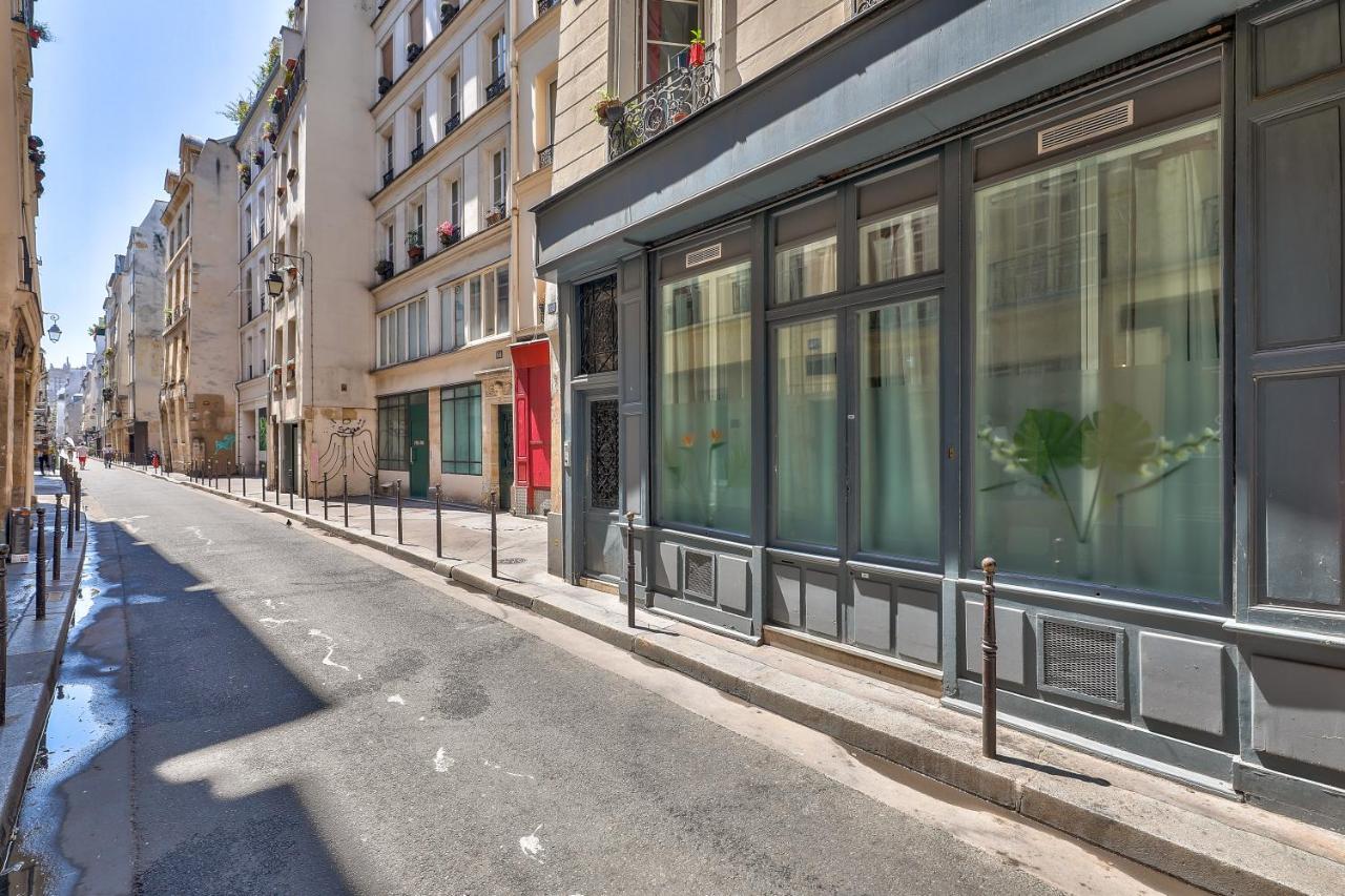 New Stunning 4 Bdrs Apt, With Ac - Le Marais 파리 외부 사진