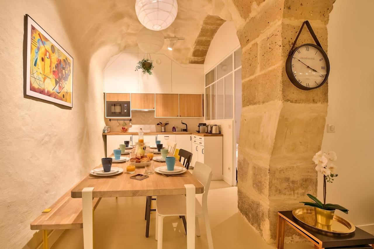 New Stunning 4 Bdrs Apt, With Ac - Le Marais 파리 외부 사진