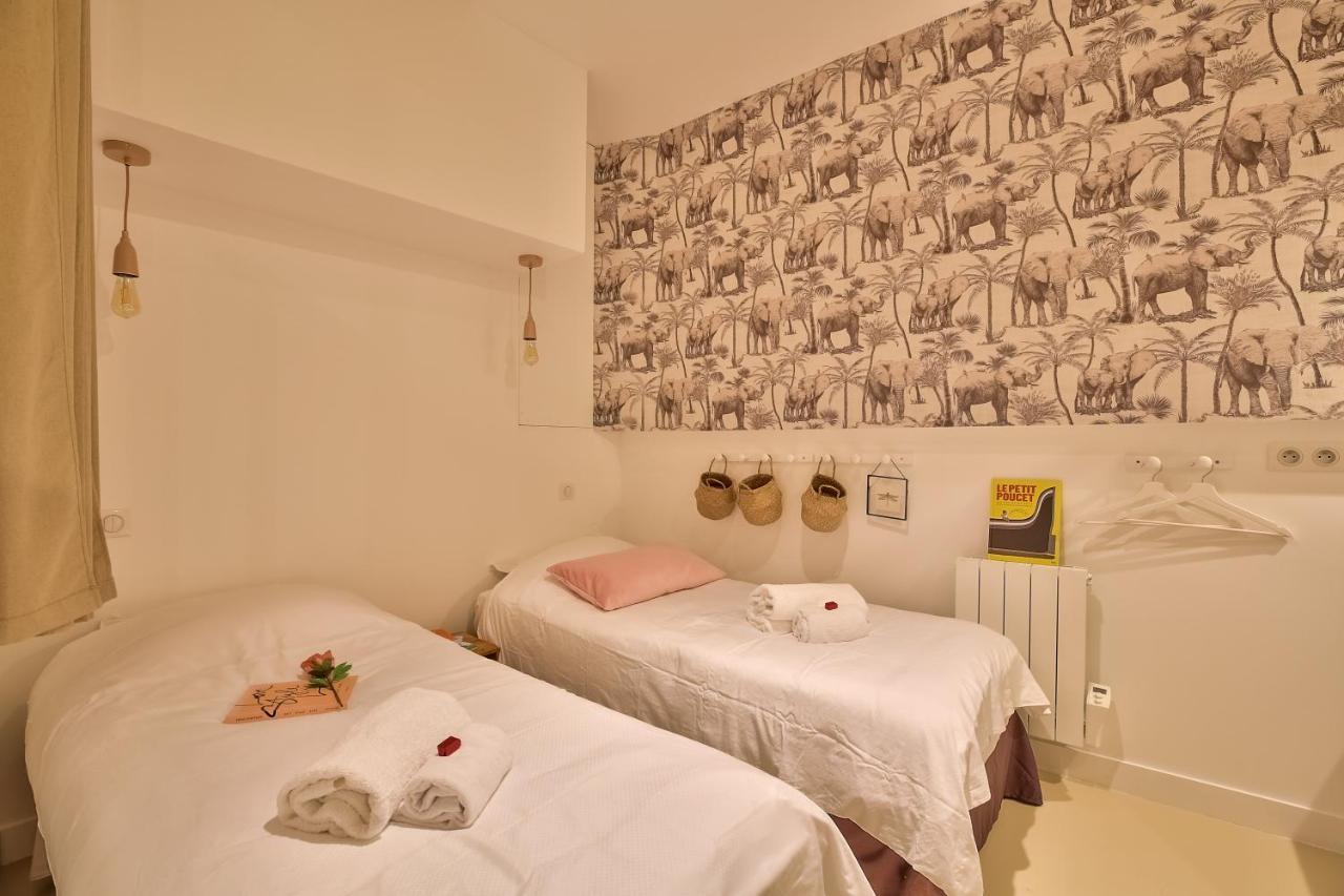 New Stunning 4 Bdrs Apt, With Ac - Le Marais 파리 외부 사진