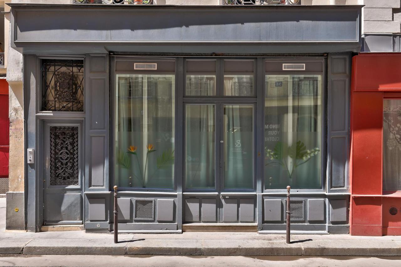 New Stunning 4 Bdrs Apt, With Ac - Le Marais 파리 외부 사진