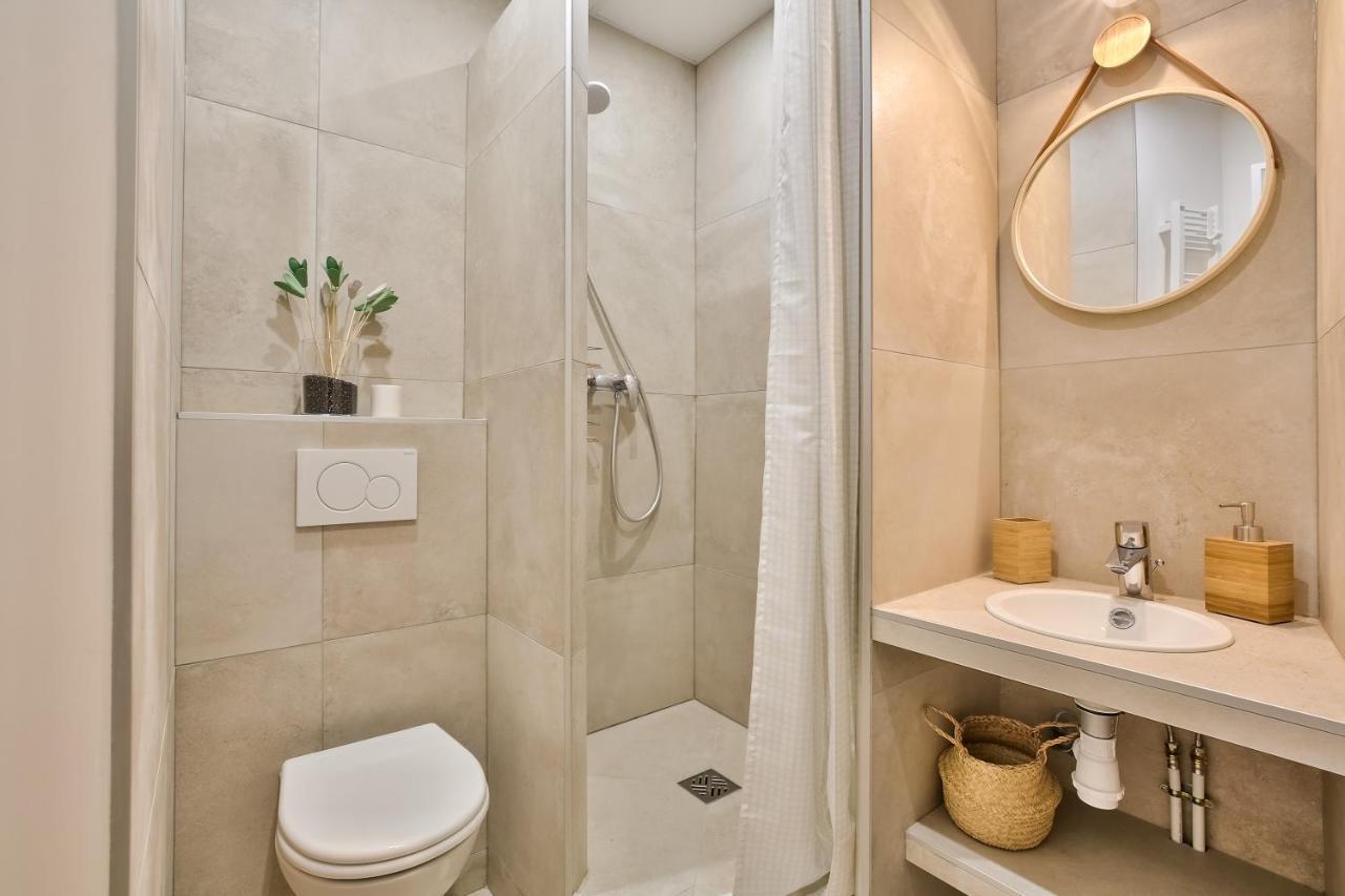 New Stunning 4 Bdrs Apt, With Ac - Le Marais 파리 외부 사진